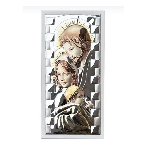 Geo's Icona Argento (17,5x36,5cm) SACRA FAMIGLIA 050/35
