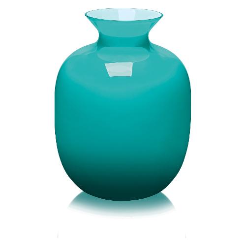 Iw Vaso Vetro (14,5x18,5cm) RIALTO Celeste 8872 1