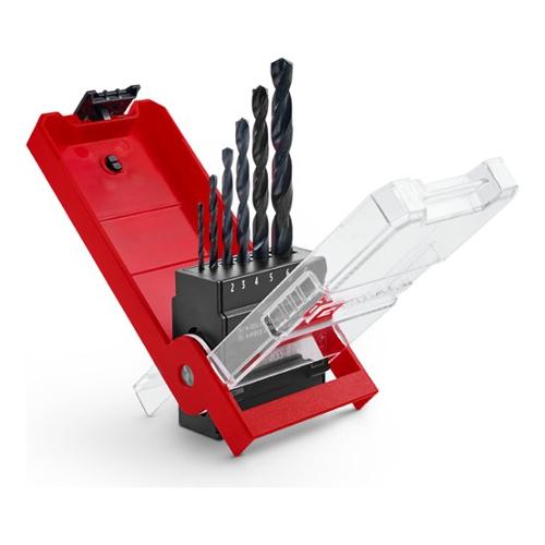 Kwb Set punte trapano acciaio, metallo e plastica rigida Astuccio 6 Pz 49423006