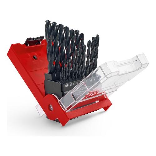 Kwb Set punte trapano acciaio, metallo e plastica rigida Astuccio 19 Pz 49423019