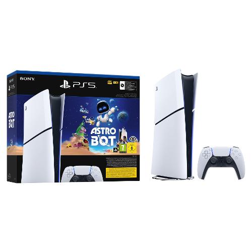 Playstation Console videogioco PLAYSTATION 5 Digital Slim Astro Bot Bundle 1TB White 1000044337