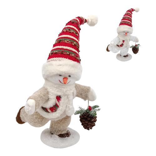 Due Esse Christmas Omino neve  con pigiama Lana colore assortito (50 cm) XNA24029181