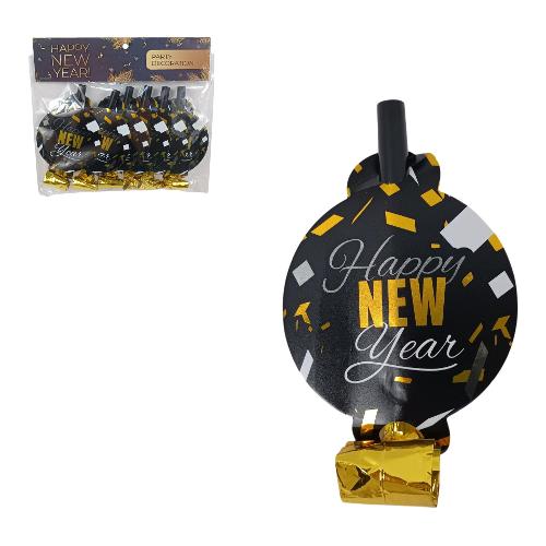 Due Esse Christmas Set trombette party Happy new year assortito XNA24029031