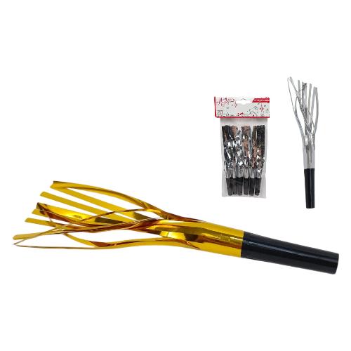 Due Esse Christmas Set trombette party Oro/Silver assortito XNA25001991