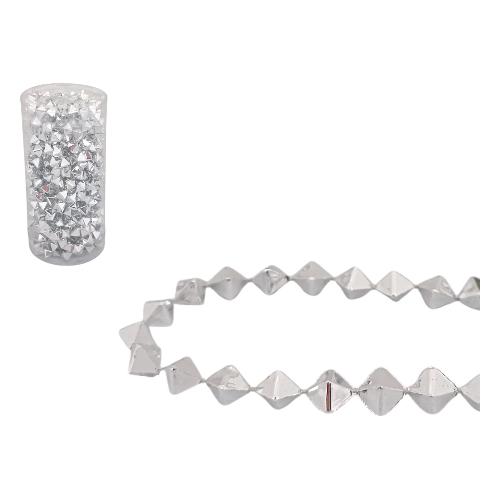 Due Esse Christmas Decoro Catenella diamante 6 mt Silver XNA24049401