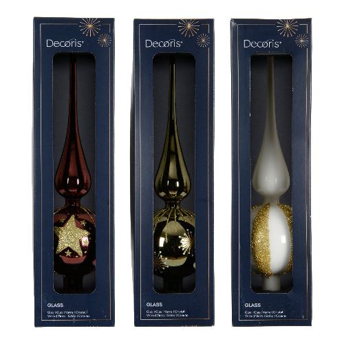 Kaemingk Puntale albero di natale (31 cm) assortito 170204