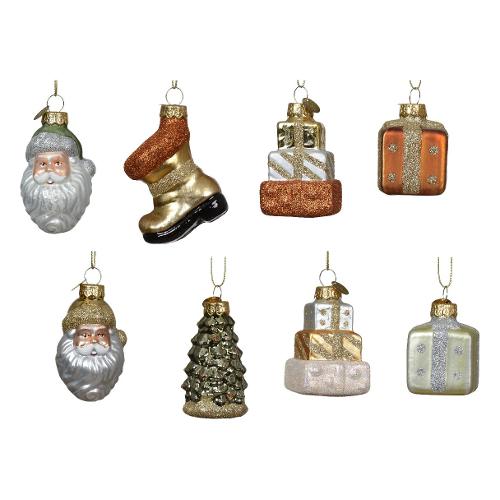 Kaemingk Decoro Pendaglio vetro Assortito (4,5x7,5 cm) 068166