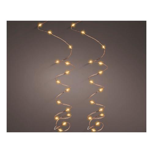 Kaemingk Filo (11+5mt) 240 luci Bianco caldo Microled giochi luce LUMINEO 497116