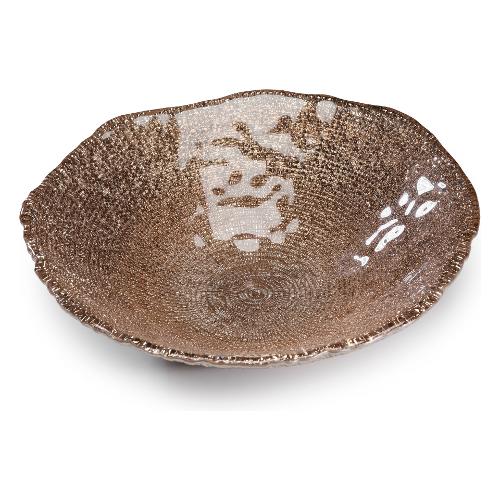 Iw Coppa Vetro (33cm) DIAMANTE' Nocciola 5532 16