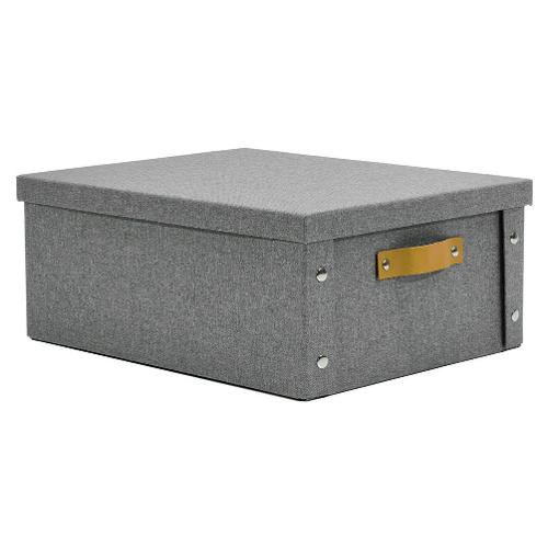 General Trade Scatola salvaspazio bottoni clip (33x40x17cm) Grigio 605353