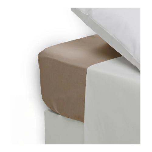 Happidea Lenzuola con angoli una piazza 4 & 4 OTTO 1815 Biscotto
