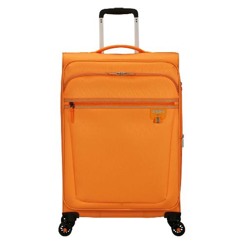 American Tourister Trolley morbido espandibile 4 ruote (43x32x69 cm) AEROSPIN orange 153538 0595