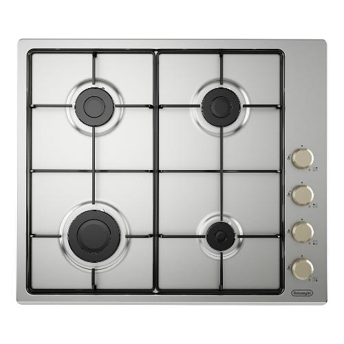 De Longhi Piano cottura gas 4 zone YLG 60 L Inox (60cm)