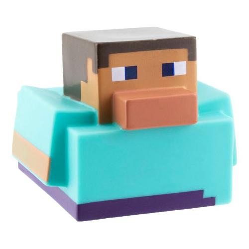 Paladone Gadget MINECRAFT Anatra da bagno Steve PP10509MCFV2