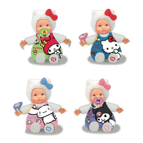Famosa Bambola Hello Kitty Cute Friends (15cm) NENUCO Assortito NFNC2000