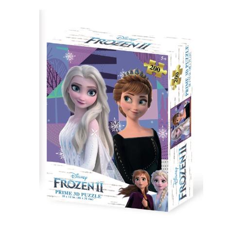 Grandi Giochi Puzzle 200 pz Frozen Disney 5a+ (46x31cm) PRIME 3D PUR01000