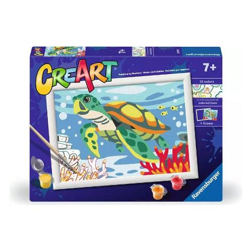 Ravensburger Set per dipingere Tartaruga Marina CREART 23974