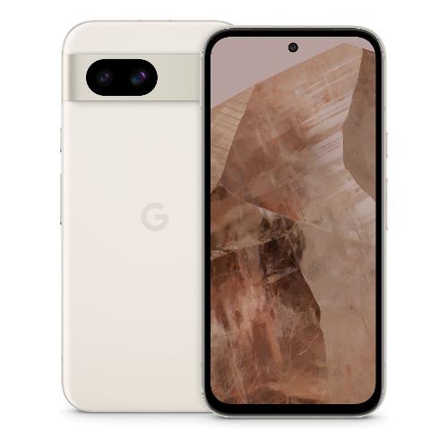 Google Smartphone 6,1" PIXEL 8A 5G Porcelain ( 128GB Ram 8GB 4492mAh ) GA04988 GB
