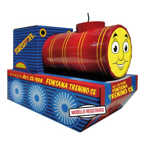 Firestars Giochi pirici 1 pz Fontana Trenino CE 608
