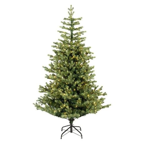 Amicasa Albero di natale GENEVA Verde 9670065 (116x180cm) 360 luci - LED