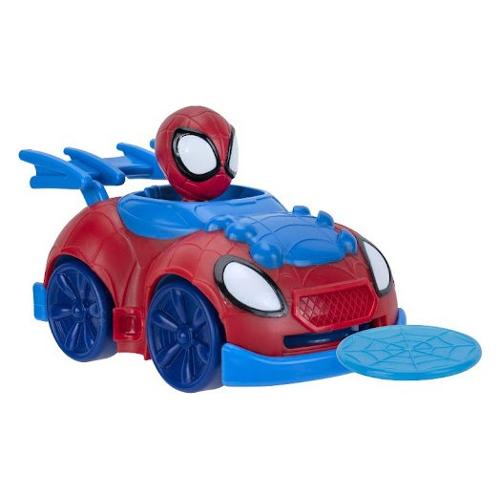 Rei Toys Veicolo lanciadischi con personaggio MARVEL SPIDEY Assortito SP020300