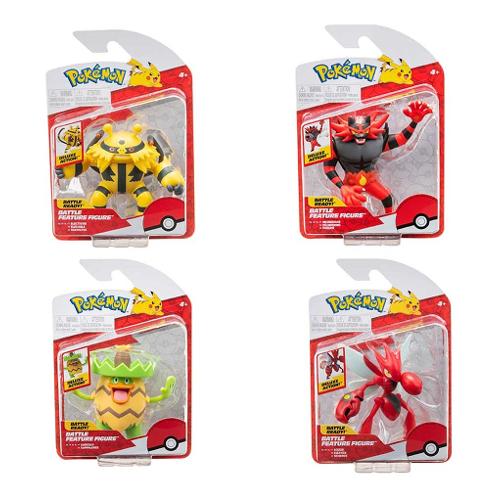 Rei Toys Battle Figure articolati con funzioni (12cm) POKÉMON Assortito PK030300