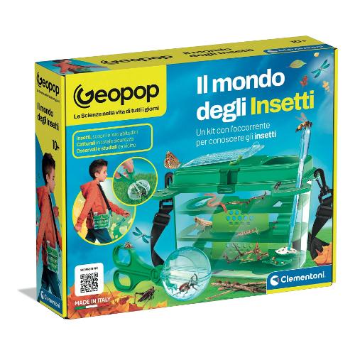 Clementoni Gioco educativo Il Mondo degli Insetti GEOPOP 19428