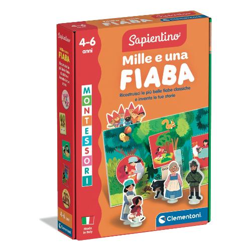 Clementoni Gioco educativo Mille e una fiaba SAPIENTINO MONTESSORI 16846
