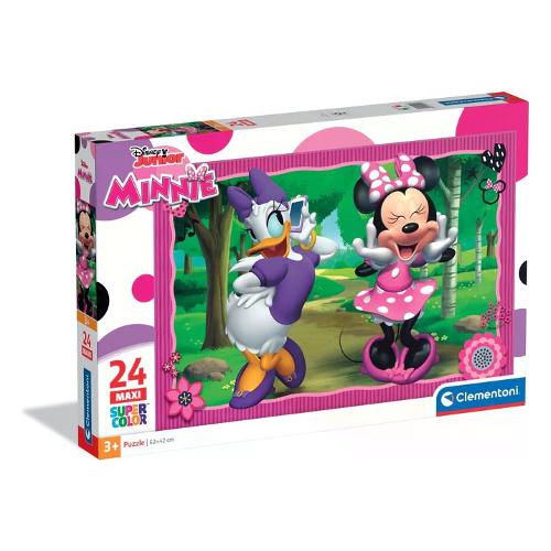Clementoni Puzzle 24 pz Maxi 3-5a (62x42cm) DISNEY MINNIE 24091