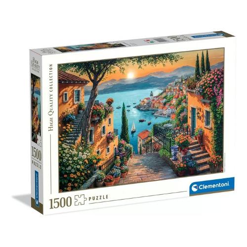 Clementoni Puzzle 1500 pz Steps to the Harbor 18a+ (84,3x59,2cm) HIGH QUALITY COLLECTION 31726