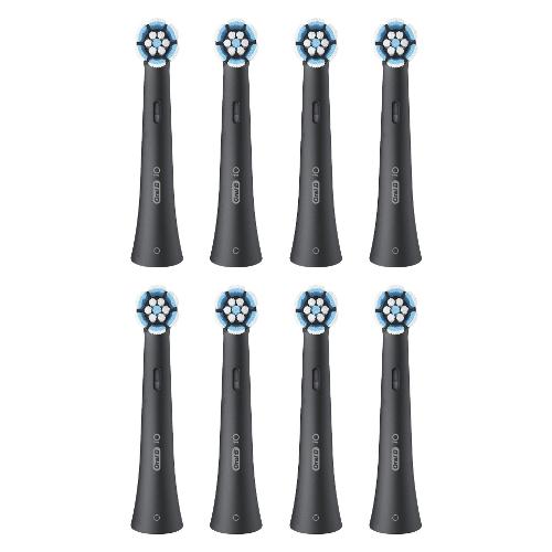 Oral B Spazzolino ricambio IO SERIES Gentle Care Black 8pz