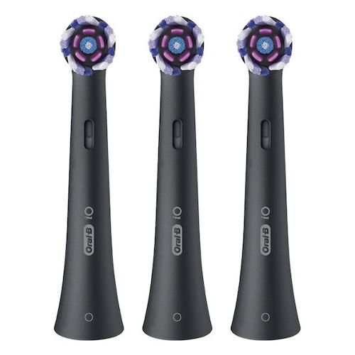 Oral B Spazzolino ricambio IO SERIES Radiant White Black 3pz