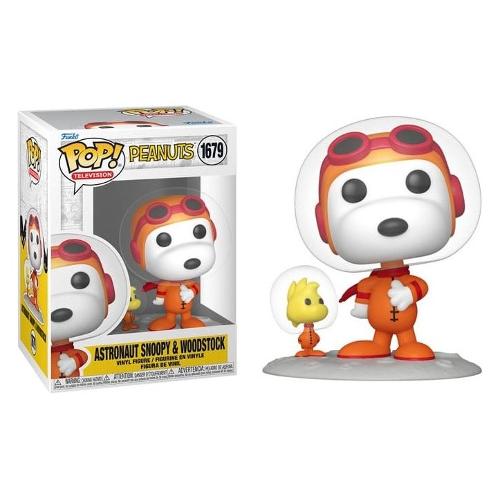 Funko POP TELEVISION Peanuts Astronaut Snoopy & Woodstock 1679 83507