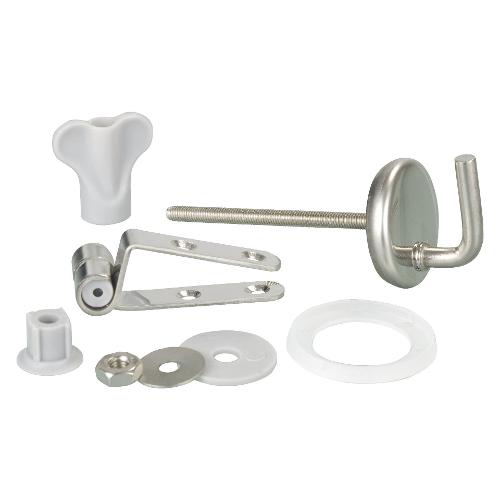Wenko Set cerniere sedile WC MDF Inox 290219100