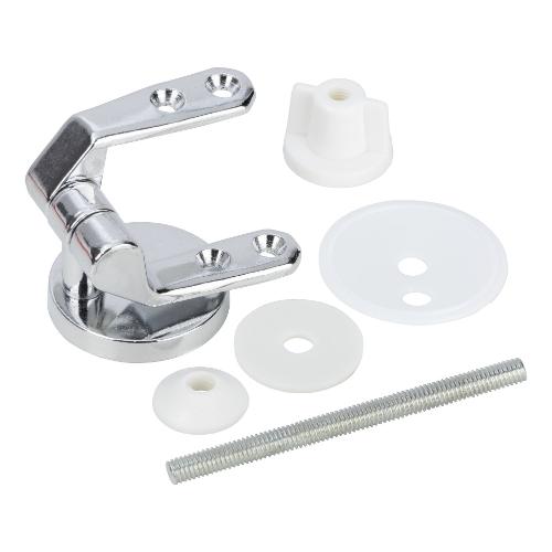 Wenko Set cerniere sedile WC MDF Cromo lucido 291215100