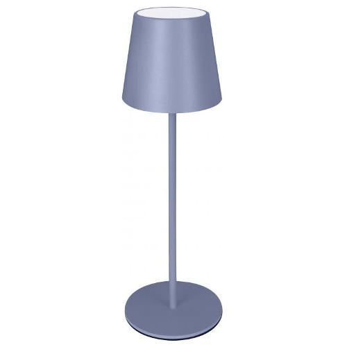 New Majestic Lampada tavolo AGATA NUANCE Azzurro pastello (12x37cm) 120451 AP 1 luce - LED - Max 2W
