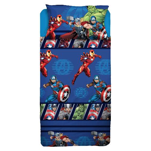 Hermet Completo letto piazza e mezza cotone AVENGERS 6339 690 AV01