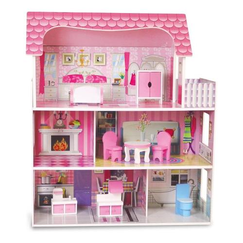 Teorema Casa dei Sogni per bambole con accessori FATTO DI LEGNO 40541