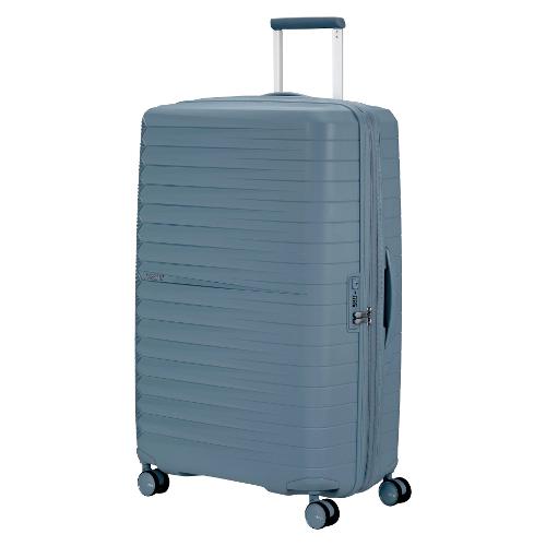 American Tourister Trolley rigido espandibile 4 ruote (50x30x78 cm) FAST FORWARD steel blue 155261 1827