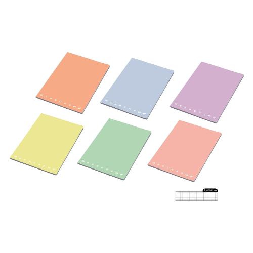 Pigna Quaderno quadretti 5 mm A4 MONOCROMO PASTEL 02298905M