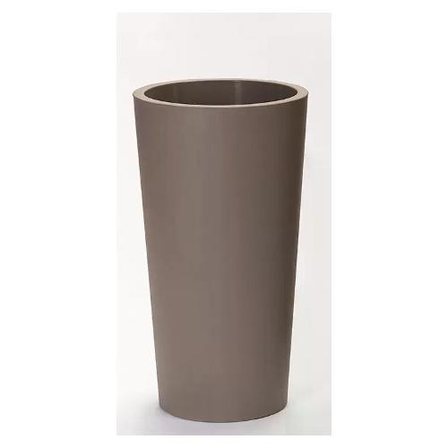 Euro 3 Plast Vaso piante alto tondo Raw TUIT tortora (33x61 cm) 3216 G9