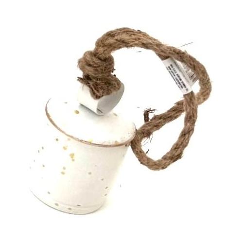 Dhg D.O.O. Decoro Appendibile campana small Bianco 16802