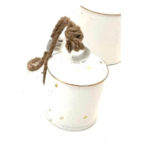 Dhg D.O.O. Decoro Appendibile campana big Bianco 16796