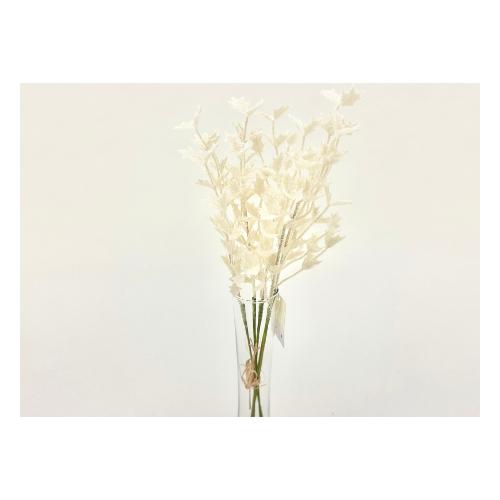 Dhg D.O.O. Stelo natalizio 41cm.Thyme Bianco 23031