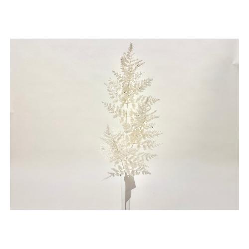 Dhg D.O.O. Stelo natalizio 72cm.Felce Bianco 25015