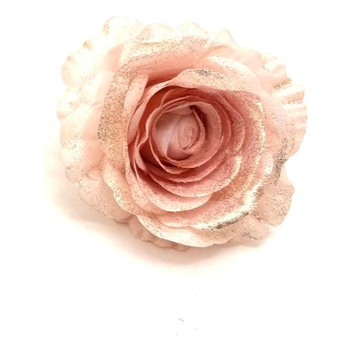 Dhg D.O.O. Pick Rosa con clip (13cm) Crema Oro 25129