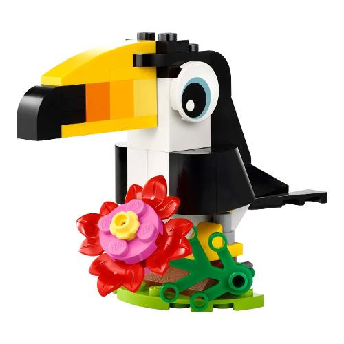 LEGO Tucano Tropicale ( 59 pz ) CREATOR 3 IN 1 6a+ 30688