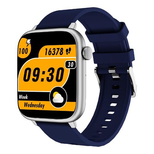 Smarty Smartwatch Blue e Silver 44 mm SW093E