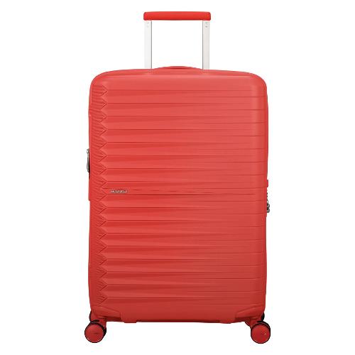 American Tourister Trolley rigido espandibile 4 ruote (46x26x68 cm) FAST FORWARD coral 155260 A683