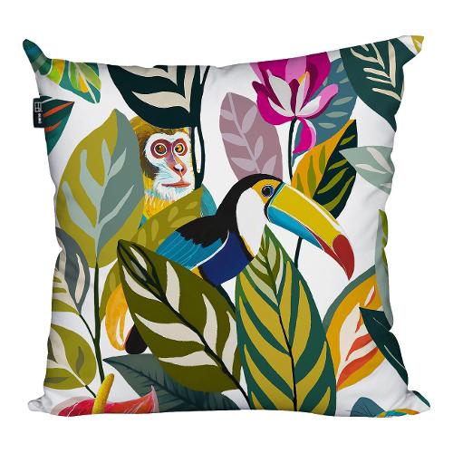 Olibò Cuscino arredo HAPPY FAUNA Multicolor (50x50cm)